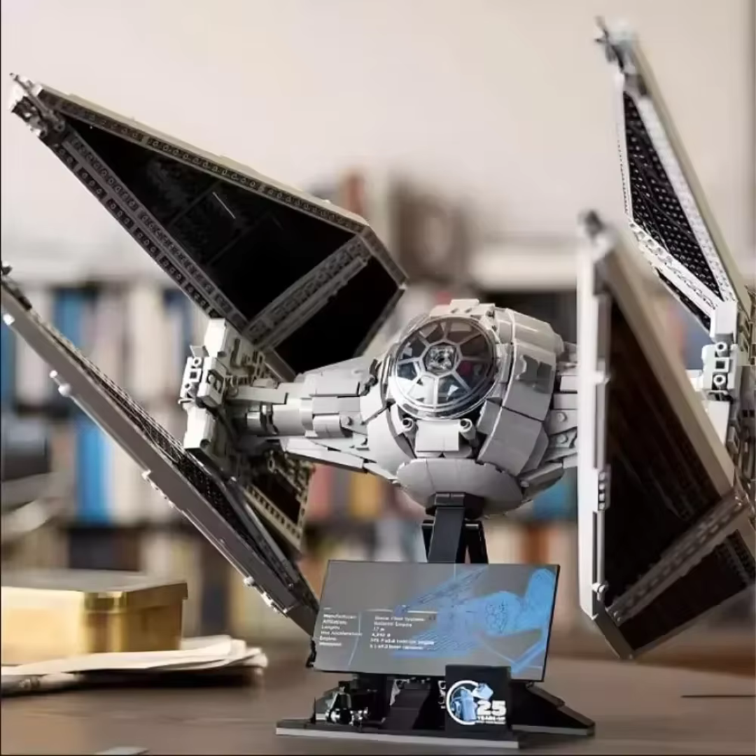 Advanced model kits for Adults: Build the 1,931-piece Starship Interceptor.