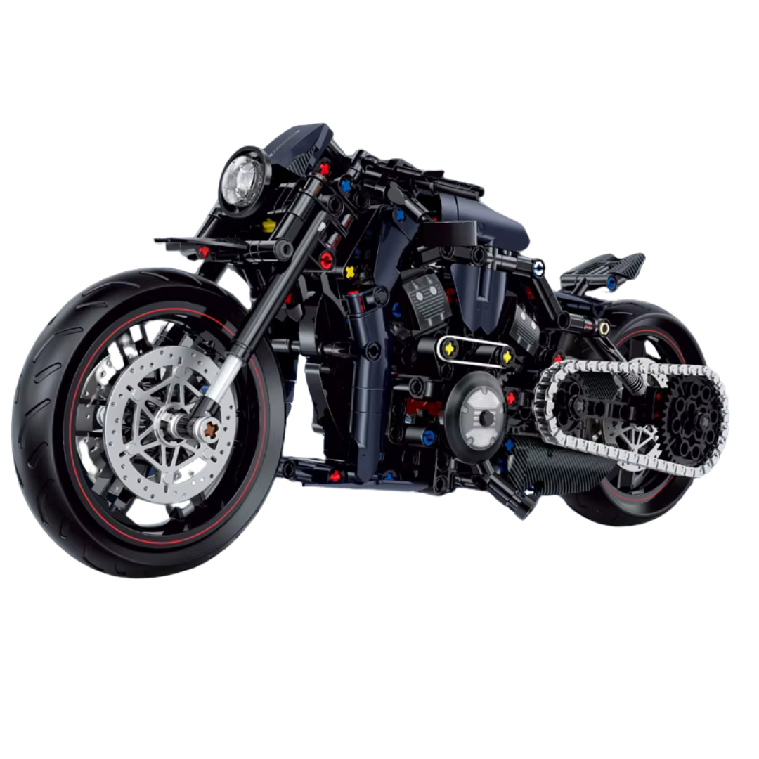 Night Racer 1:8 Motorbike Kit | Brickser LEGO Alternate Build | 623 Pcs