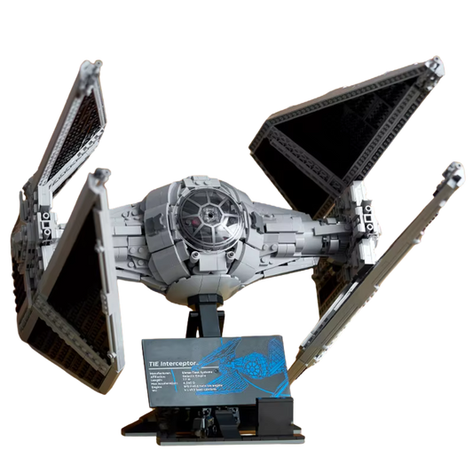 Advanced model kits for Adults: Build the 1,931-piece Starship Interceptor.